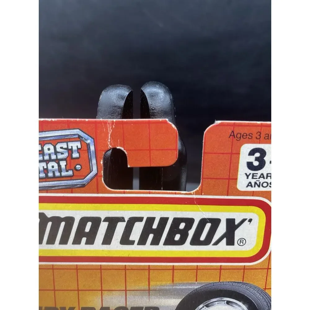 1990’s Matchbox Get In The Fast Lane! Racer MB 65 Black RAD Racing Team #5